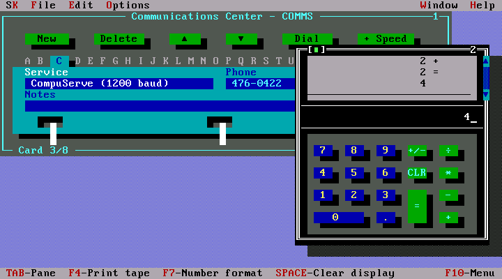 Sidekick 2 - Communications